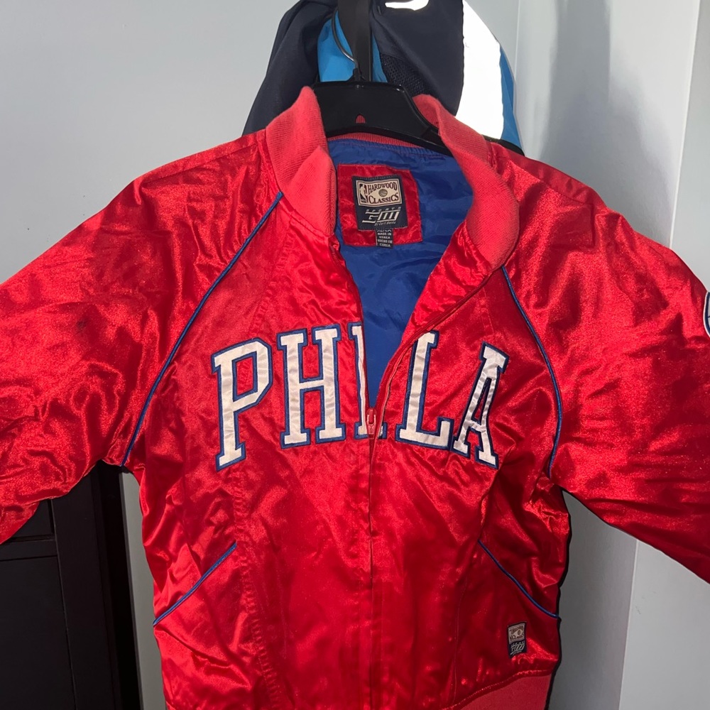 Philadelphia 76ers Satin Team Jacket